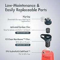 Vista 5 de Katadyn BeFree 1.0L Ultralight Collapsible Water Filter Bottle for Hiking, Camping, Backpacking