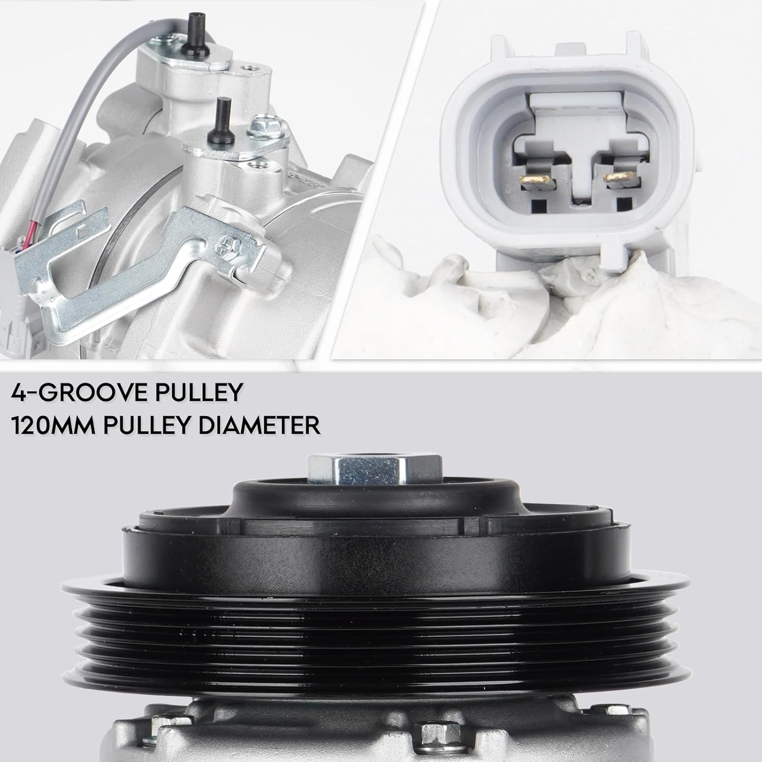 New AC Air Condition Compressor with Clutch for Toyota Yaris 1.5 1.5L 2007 2008 2009 2010 2011 2012