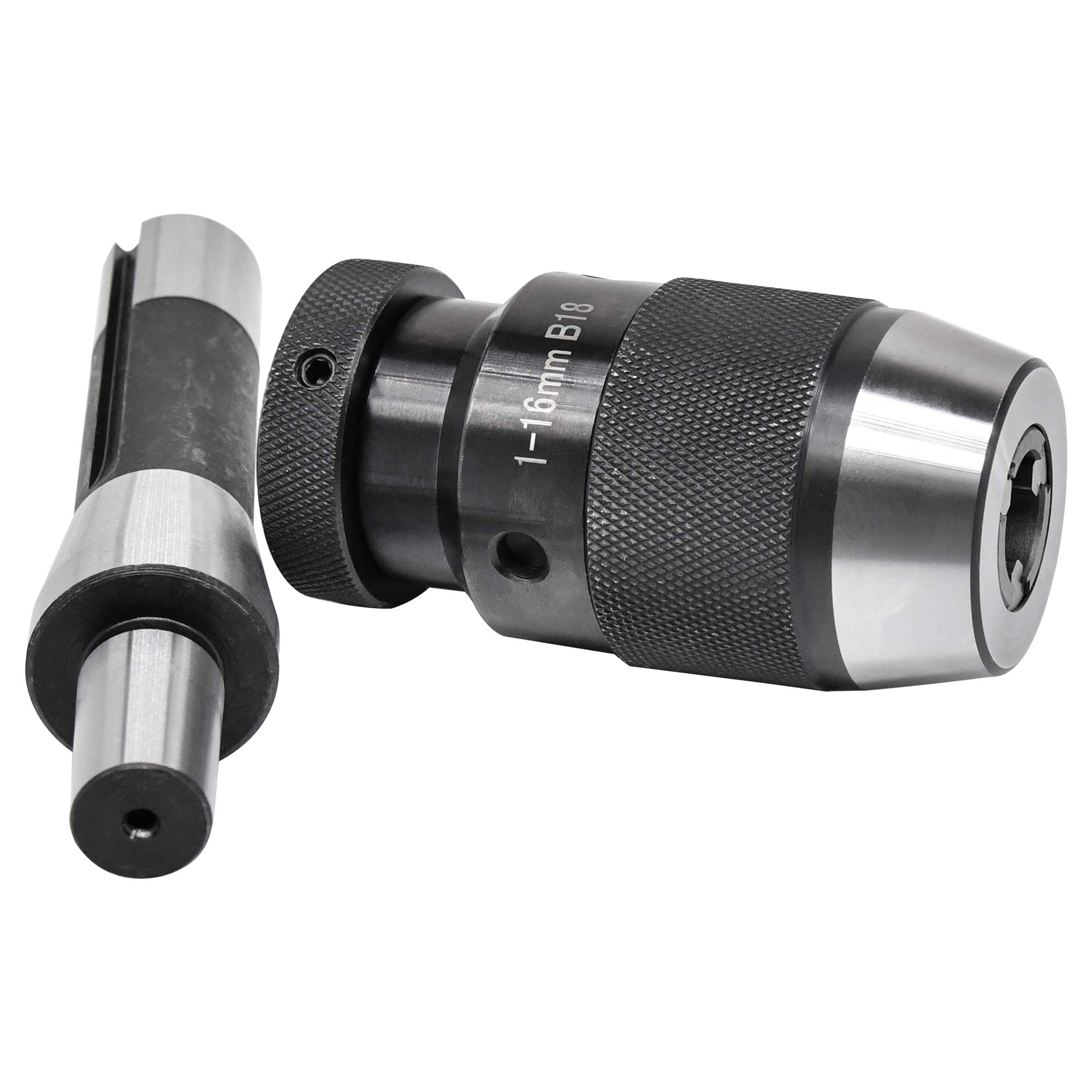 CBTONE 1/32\"- 5/8\" Heavy Duty Drill Chuck With Chuck Key And MT2 Shank...