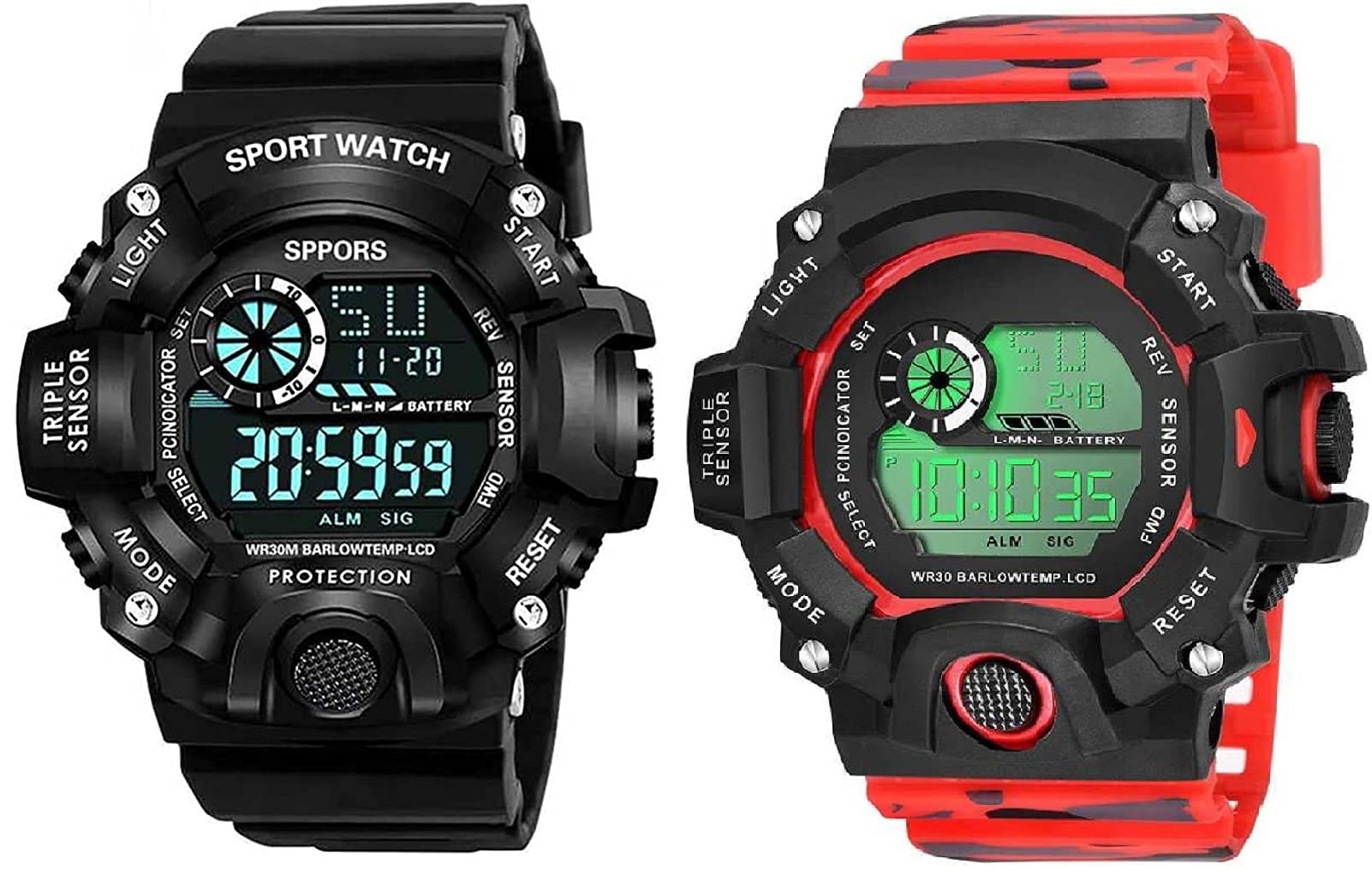 SELLORIA Brand Army Shockproof Waterproof Digital Sports Watch for Mens Kids (B09DCP3XSF) Amazon Price History, Amazon Price Tracker