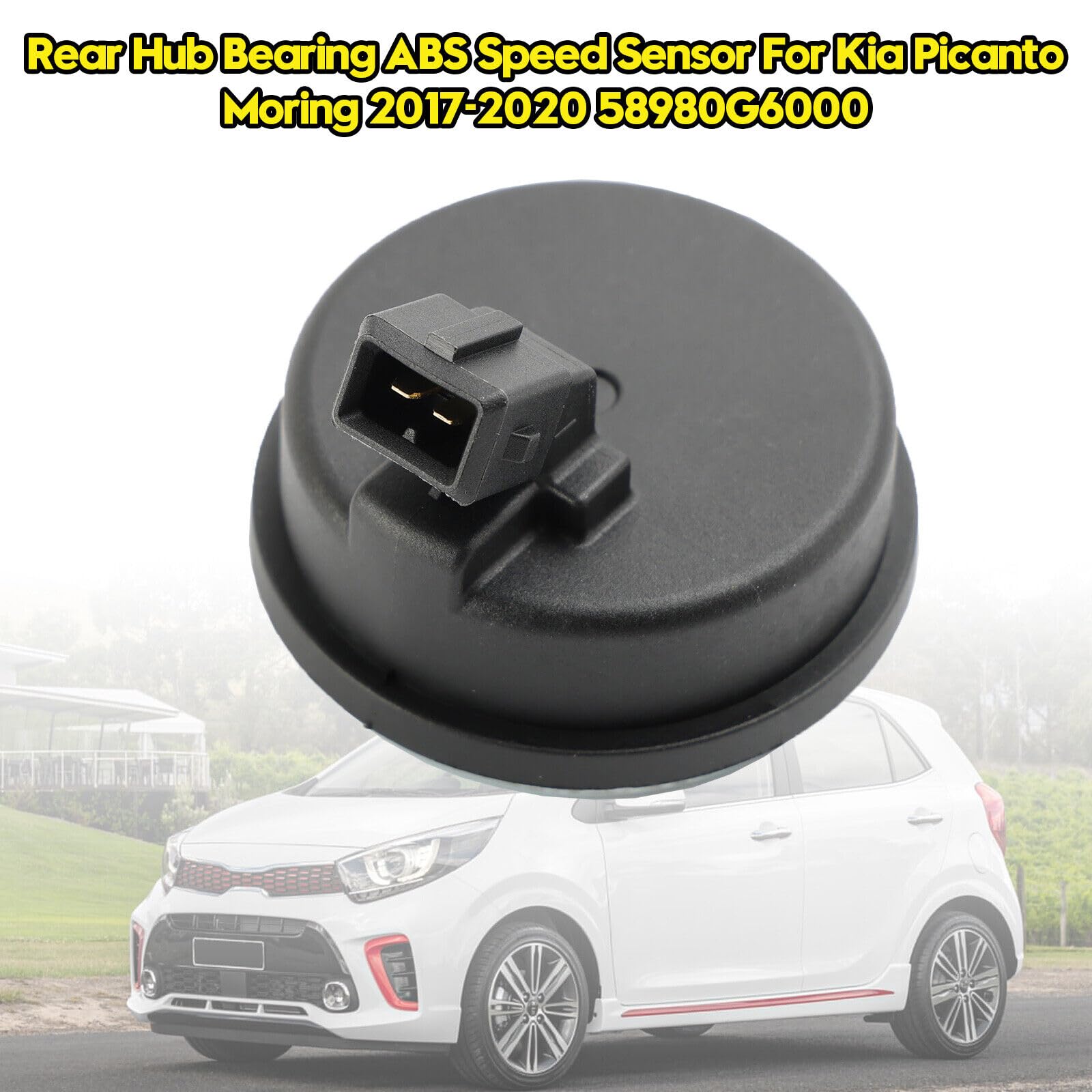 Sensore di velocità ABS cuscinetto mozzo posteriore per Kia Picanto Moring 2017-2020 58980G6000 U1