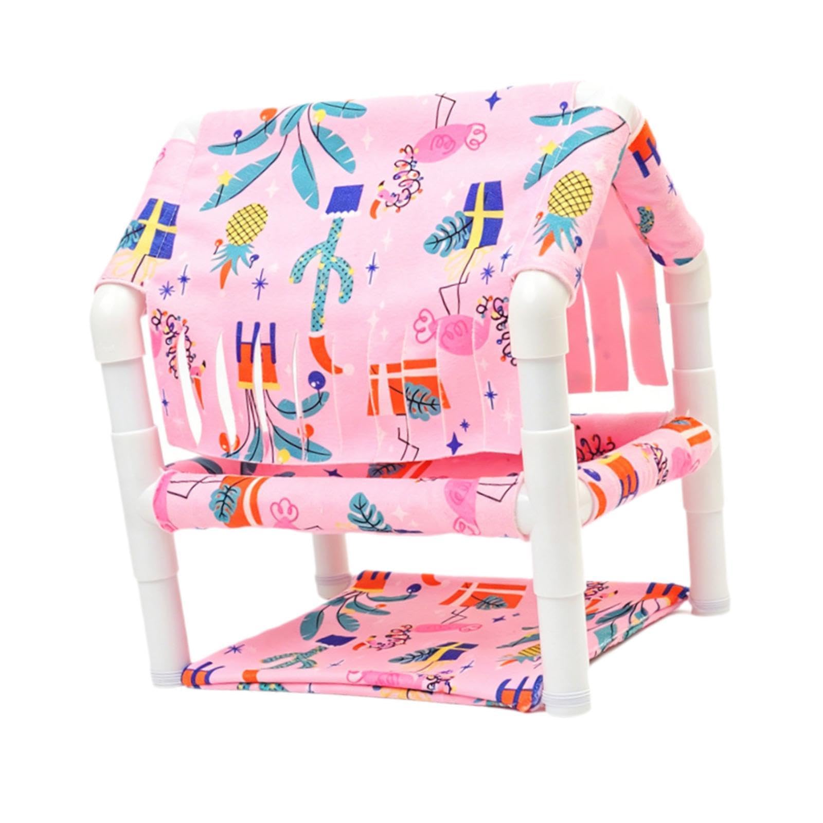 Casa de Cobaya Refugio Multifuncional para Pequeños Roedores Cama Escondite Doble Capa Material Lavable Fácil de Montar Adecuada para Mascotas