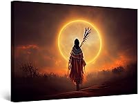 Vista 14 de Startonight Lienzo decorativo para pared, diseño de pájaros del árbol, impresión para dormitorio, 24 x 36 pulgadas