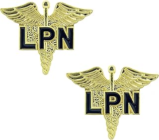 LPN Licensed Practical Nurse 1" Lapel, Hat or Uniform Pin