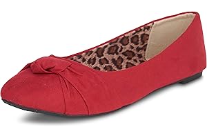 Oh Fashion Women's Flats with Knot Front: Unparalleled Comfort and Versatility for the Modern Woman
