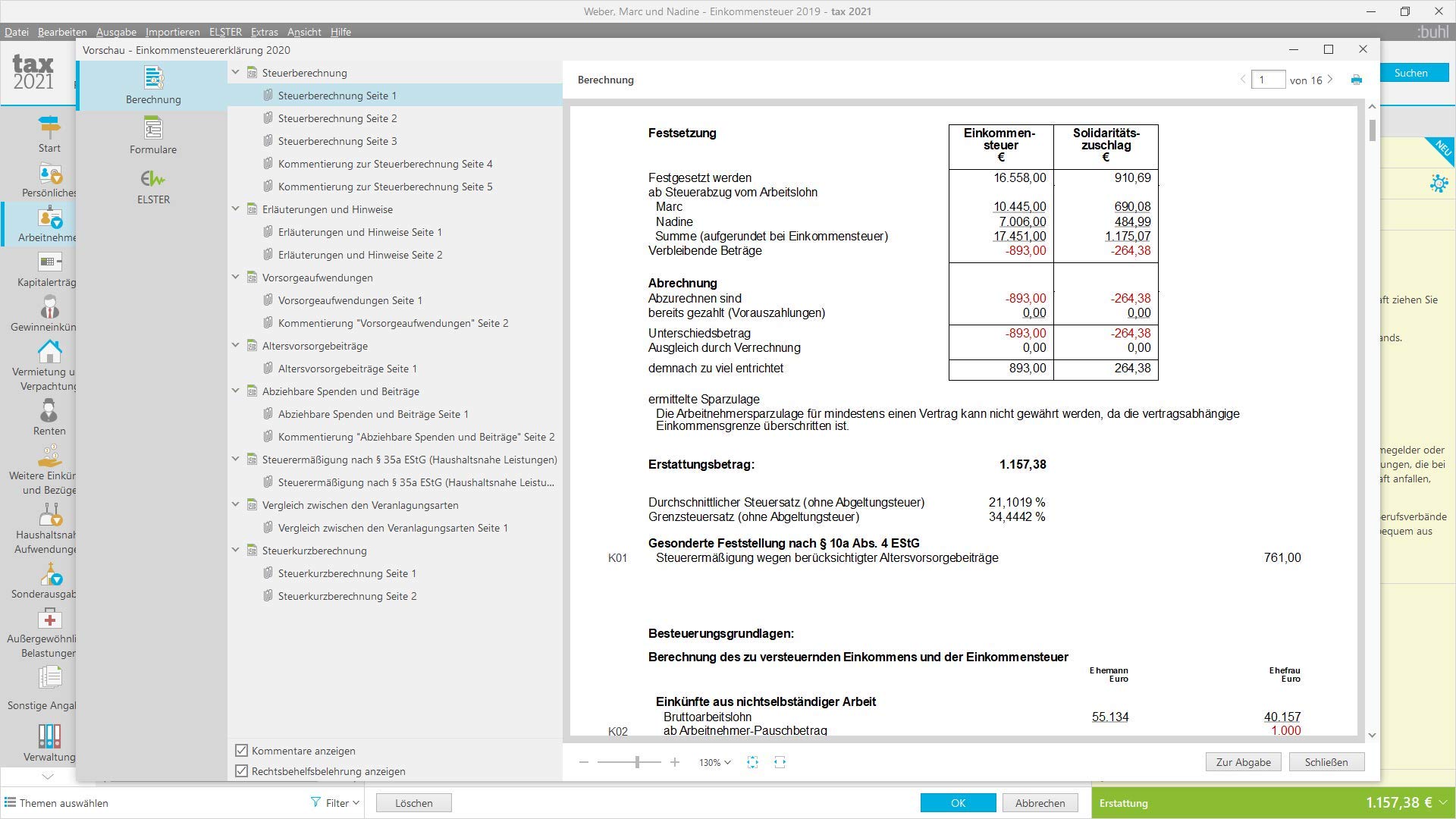 Tax 2021 (für Steuerjahr 2020) | PC | Digitaler Download