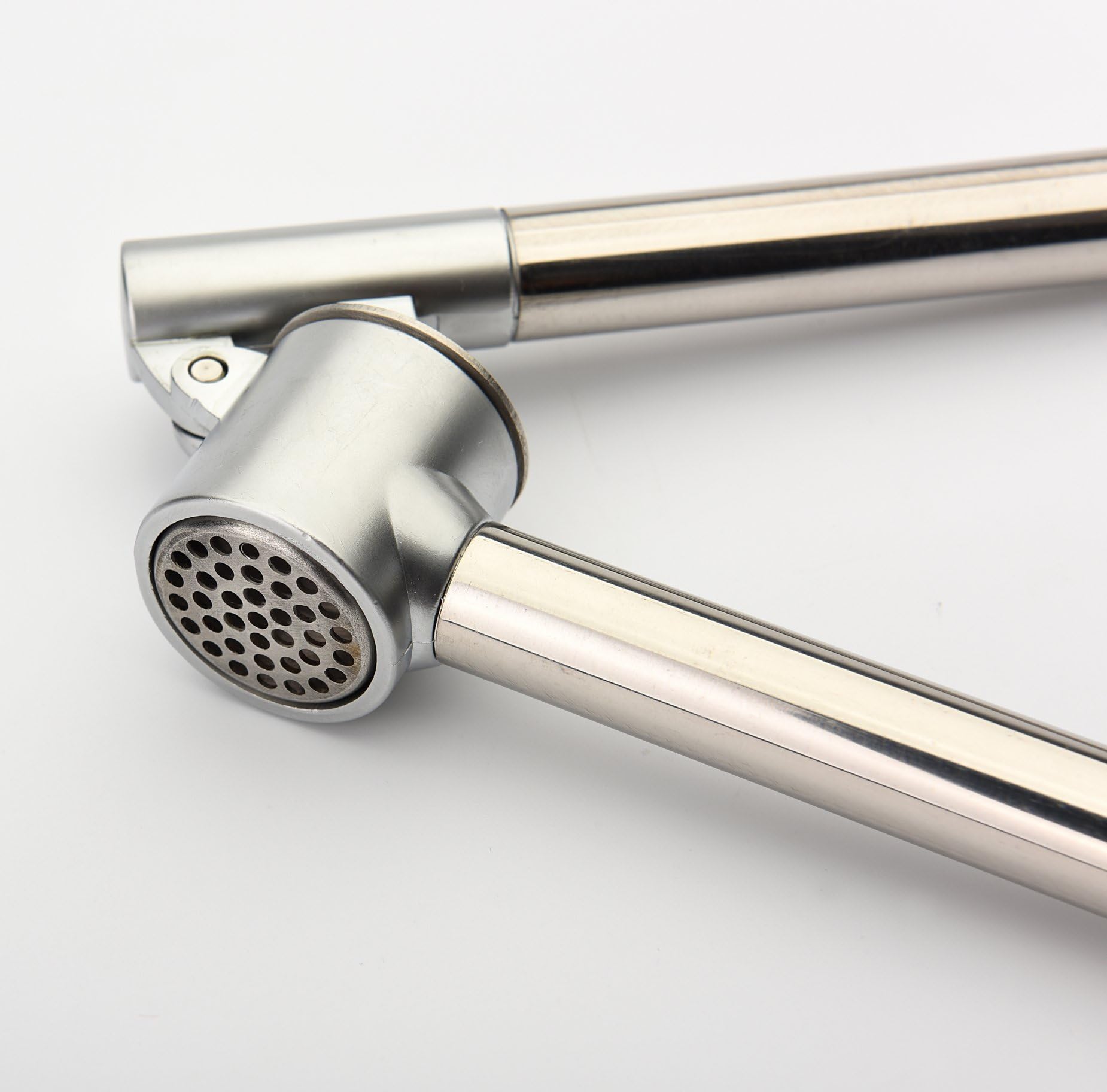 Garlic Press From Allino , Stainless Steel easy use and Easy clean, no peel, Enjoy your Cooking!