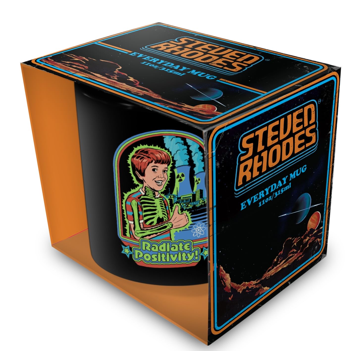 Steven Rhodes (Radiate Positivity) Black Mug