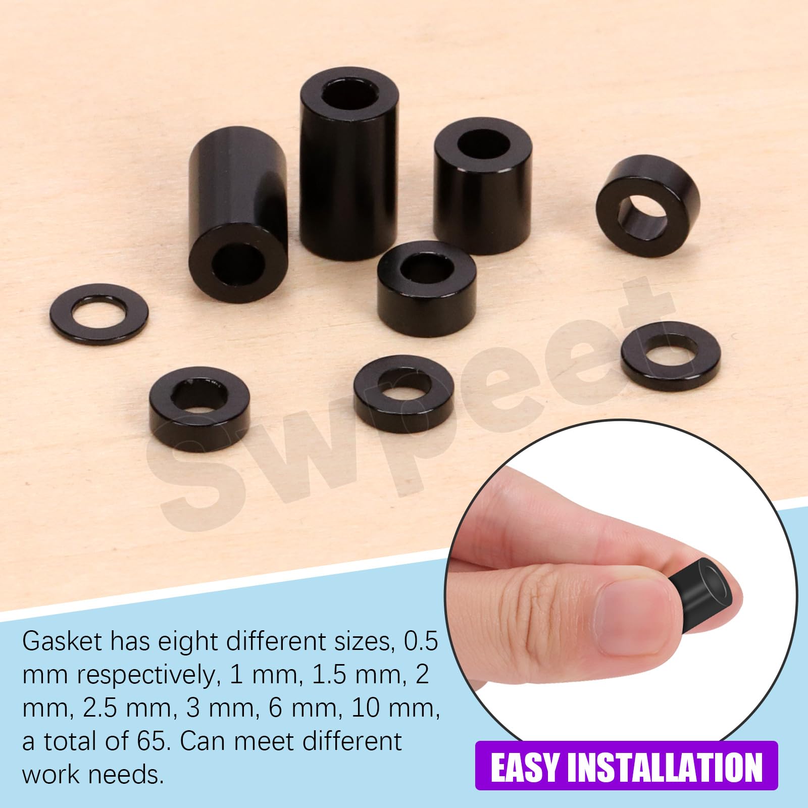 Lot De 6 Entretoises Filetées Aluminium M3 - 3x6x25 Mm - Pour Électronique, Modélisme - Uxcell