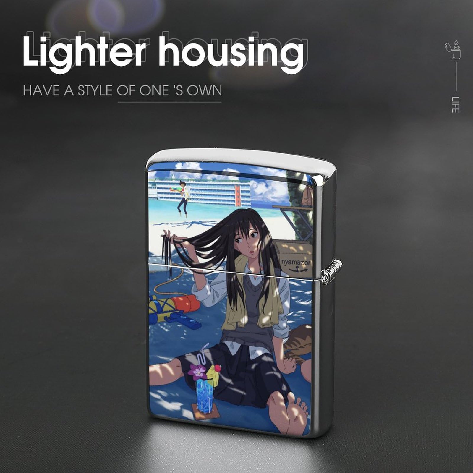 Amazon.co.jp: UUkii(ウーキー)ライターケースZIPPOライター兼用 