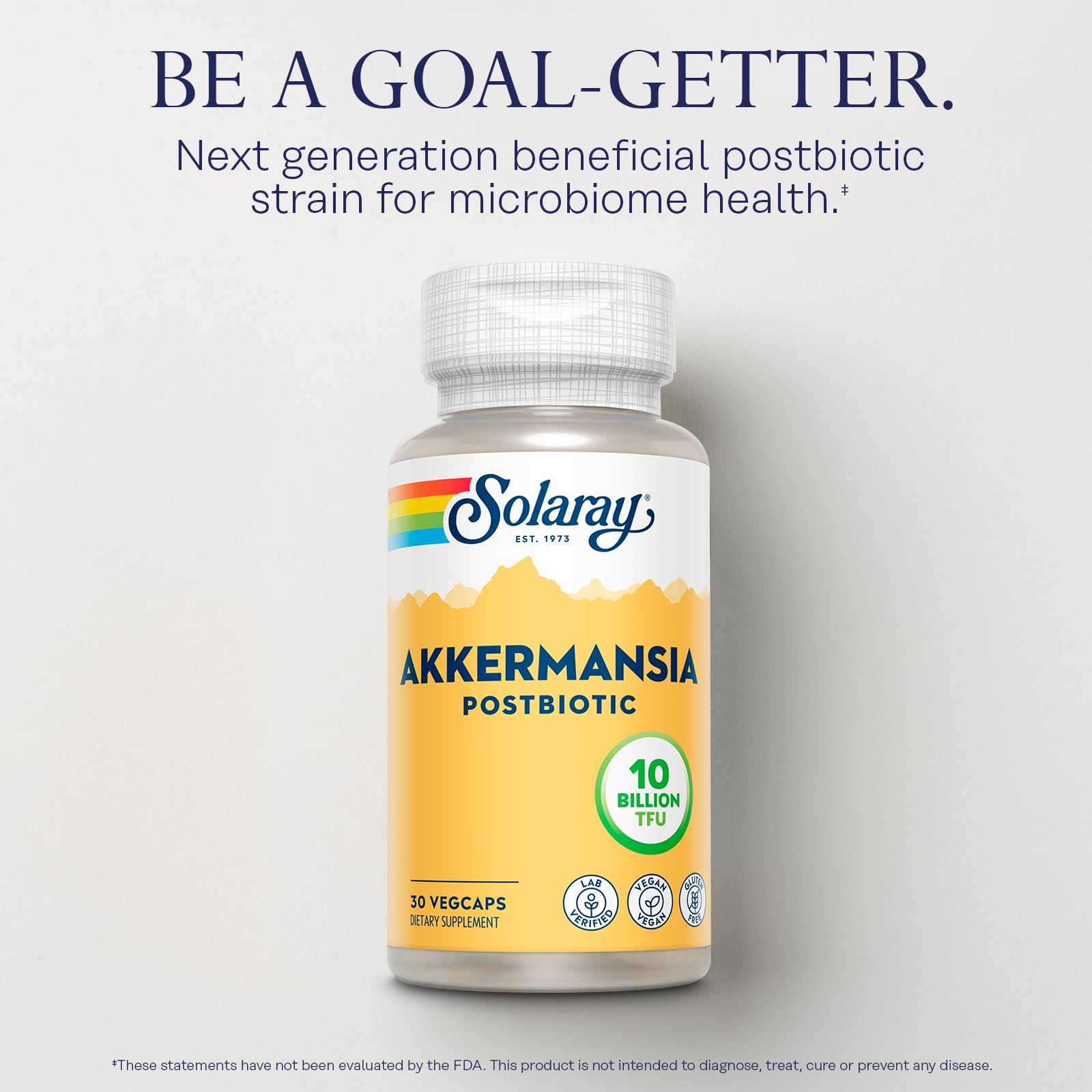 SOLARAY Akkermansia Postbiotic Akk11, 30 VegCaps thumbnail 3