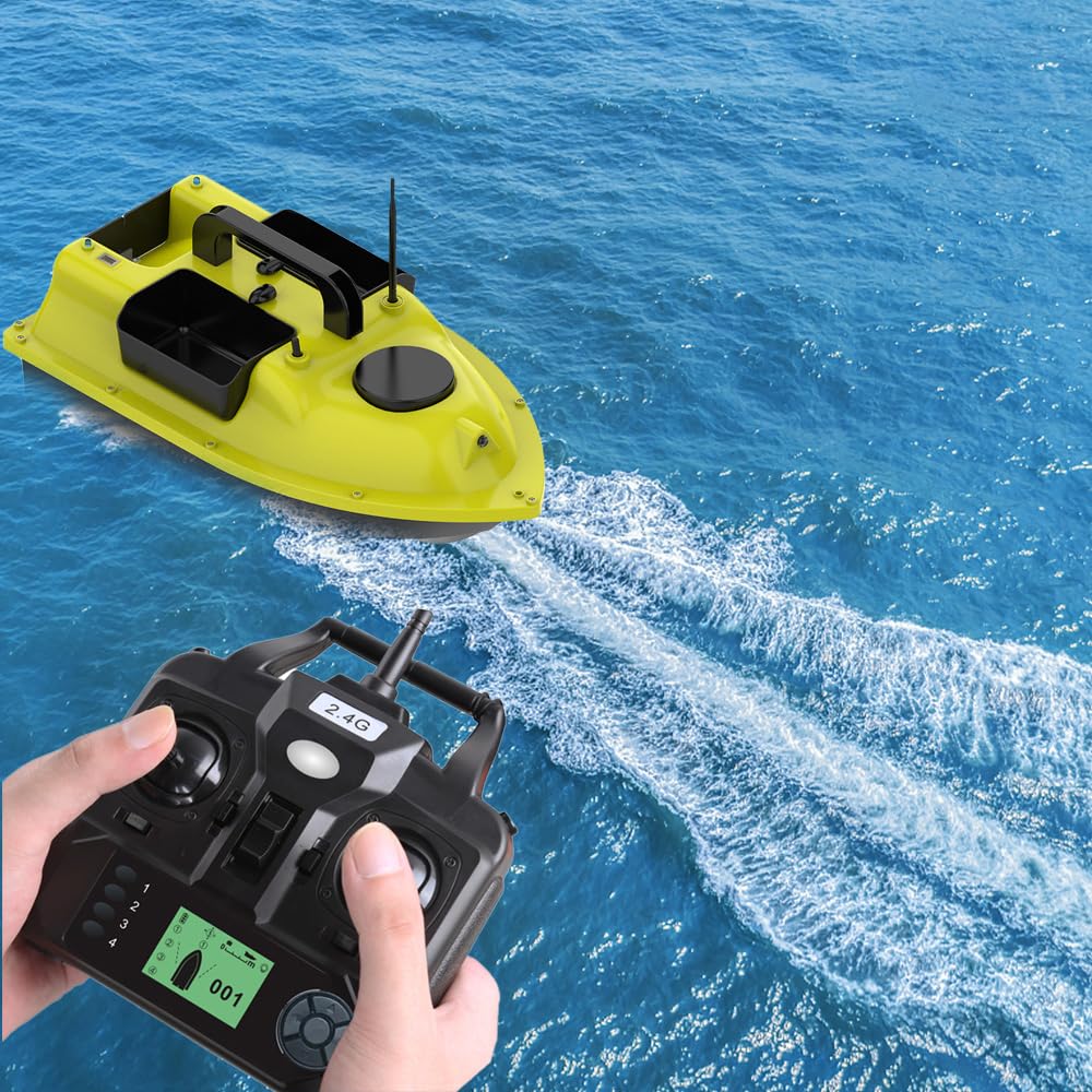 Télécommande de bateau d'appât pour bateau de pêche GPS D18B D16B D18E D16E