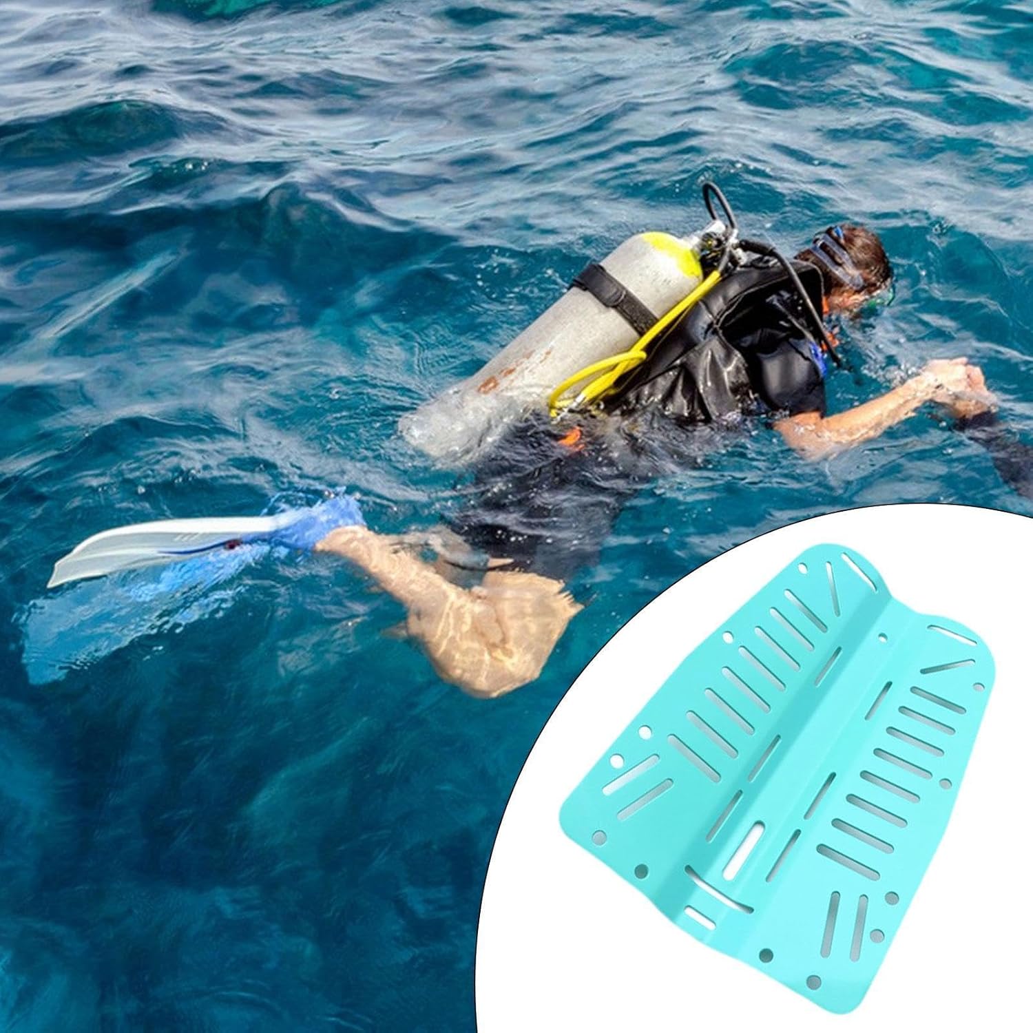 Scuba Diving Backplate BCD Gear Universal Holder for Tanks Tech Dive Equipment