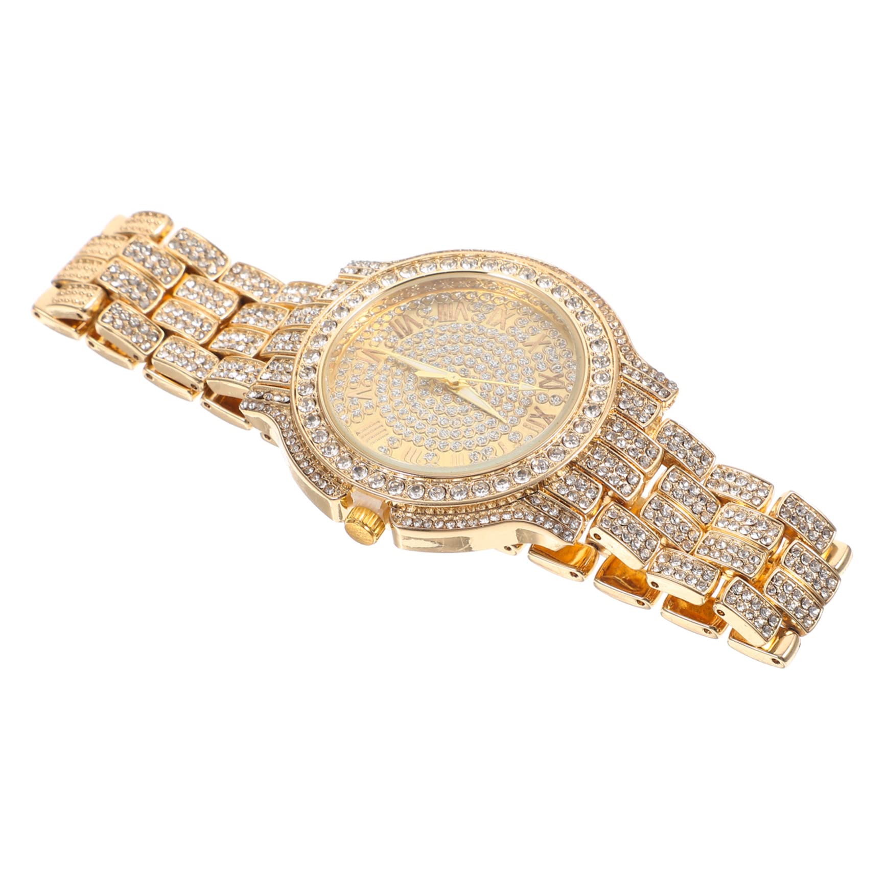 2stücke Damen Armbanduhr Mit Strass Elegante Analoguhr Für Frauen Wasserdichtes Design Für Alltag Und Besondere Anlässe Zeitloser Schmuck Für Jedes Outfit