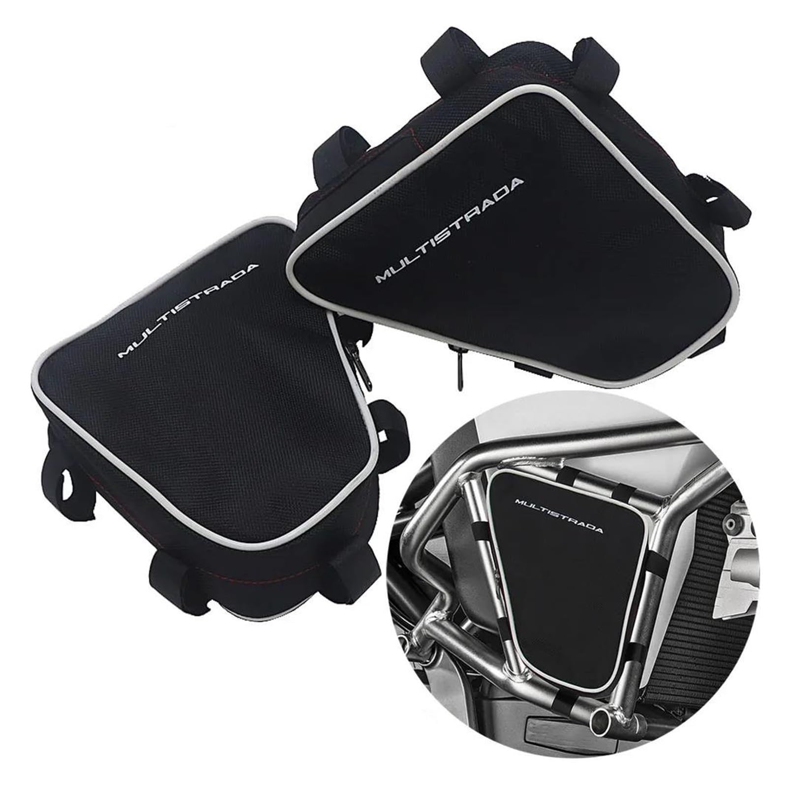 Borsa Laterale Moto Impermeabile per Ducati Multistrada 1200