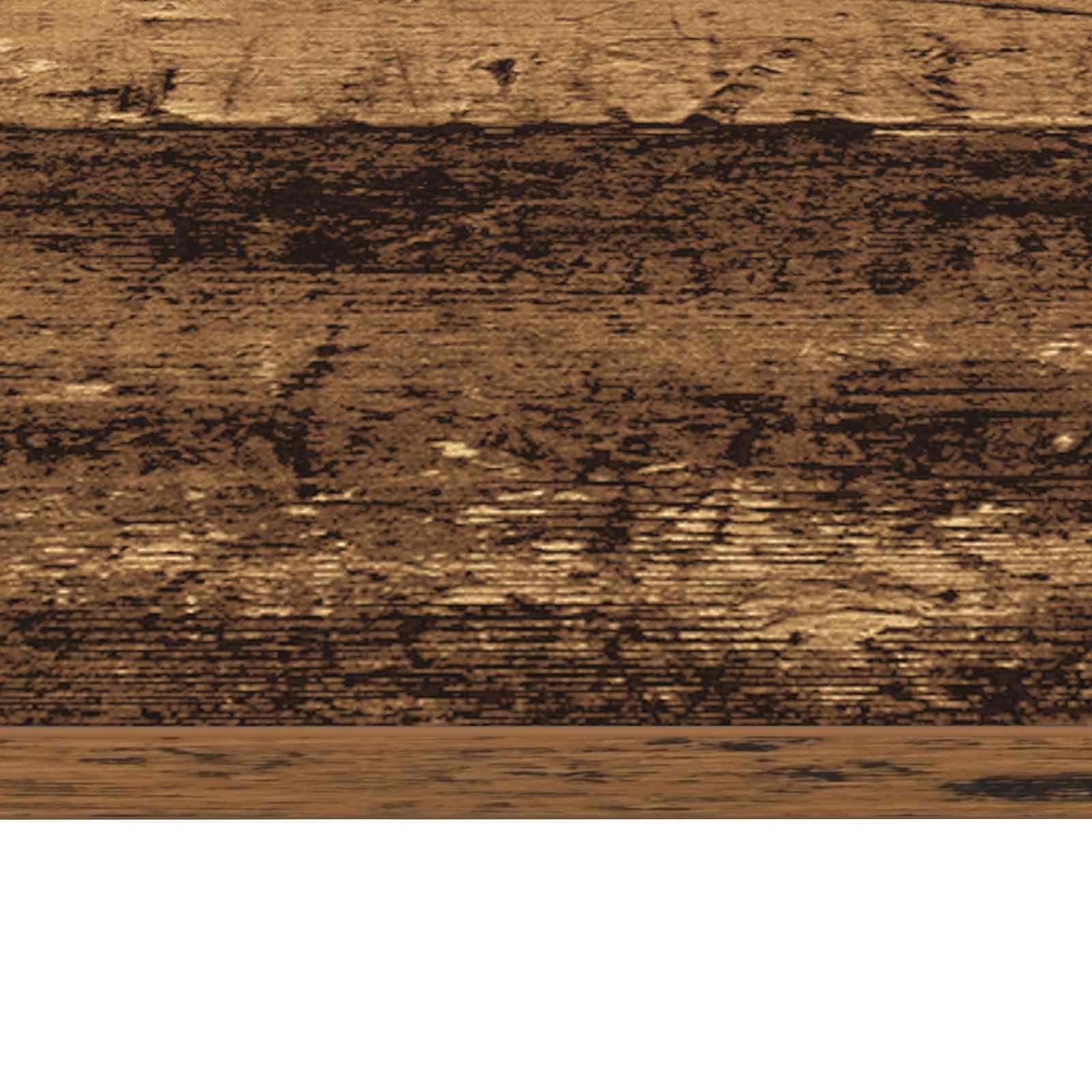 Scrivania a parete in legno ingegnerizzato colore legno vecchio per ufficio casa studio 100x45x30 cm salvaspazio design moderno funzionale per smartworking e gaming