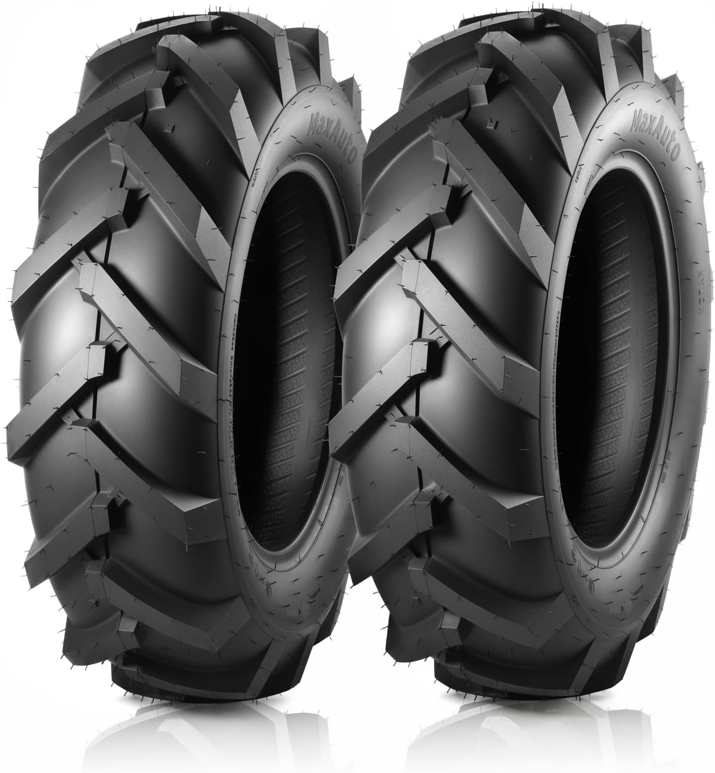 Farm Tractor Tire 6-12 Replace Kubota 7100 Series 4WD H167, 6x12 nhs garden ag tires, 6-Ply Tubeless Tire 2Pcs
