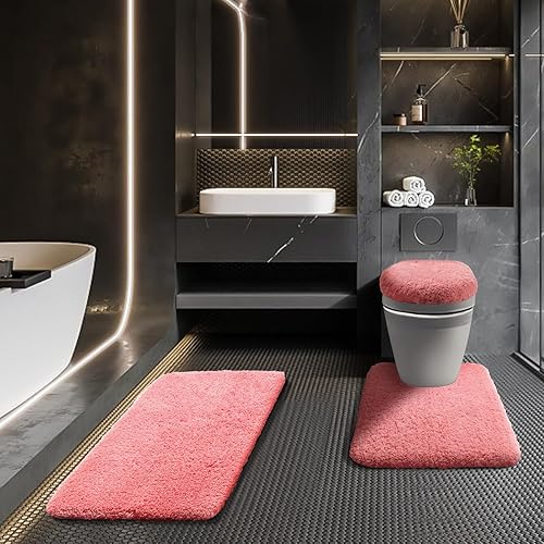 Miniatura 34 de Juegos de baño con cortina de ducha y alfombras