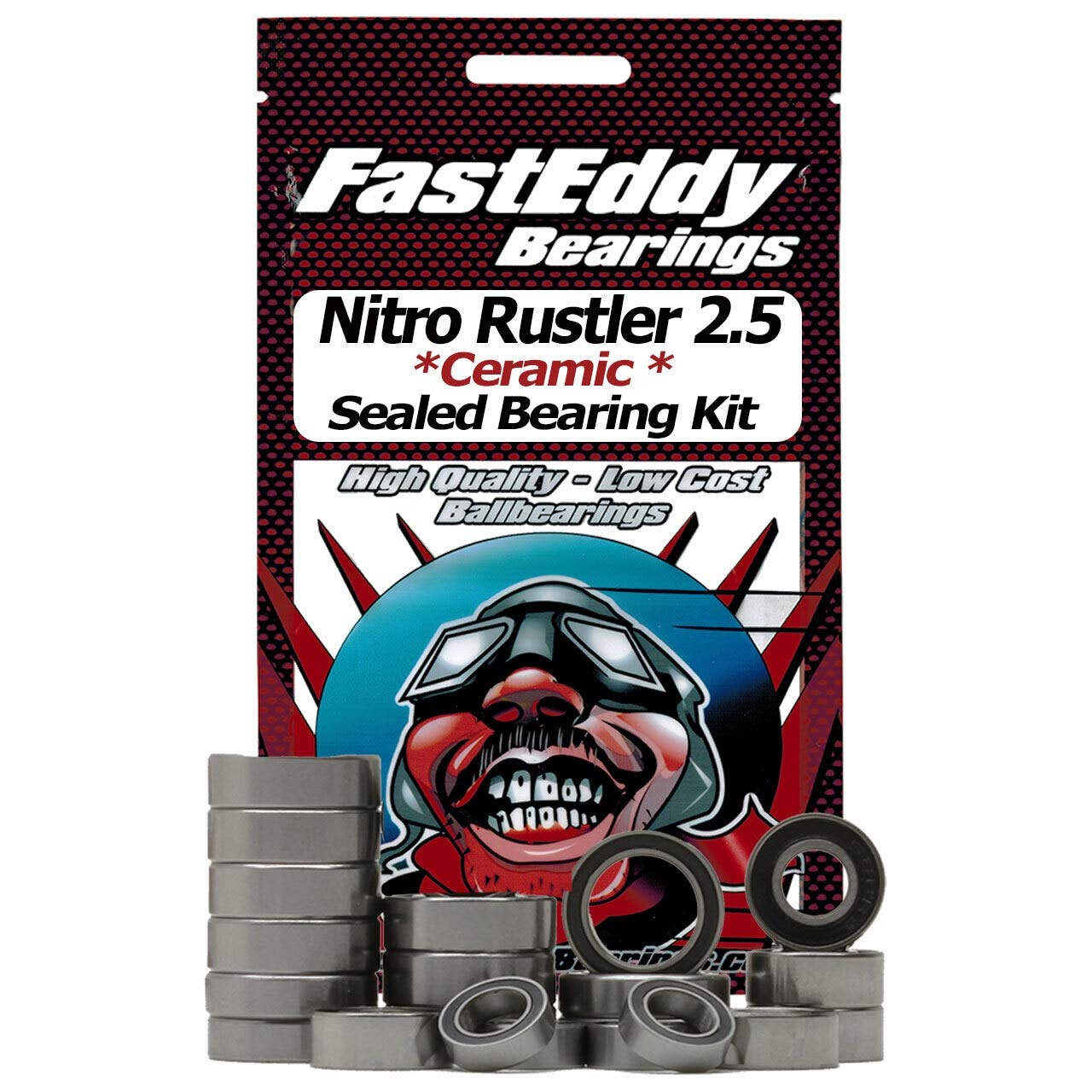 Set roulements a billes TRUCK TRAXXAS RUSTLER1/10
