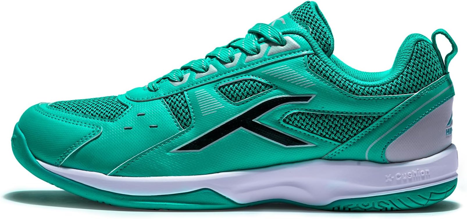 HUNDREDRaze Badminton Shoes (Non Marking) | Also Perfect for Squash, Table Tennis, Volleyball, Basketball & Indoor Sports | Lightweight & Durable | X-Cushion, Active Grip Sole, Toe Assist