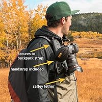 Vista 3 de Cotton Carrier CCS G3 Sistema de arnés de cámara para una cámara, gris, CCS G3 Strapshot