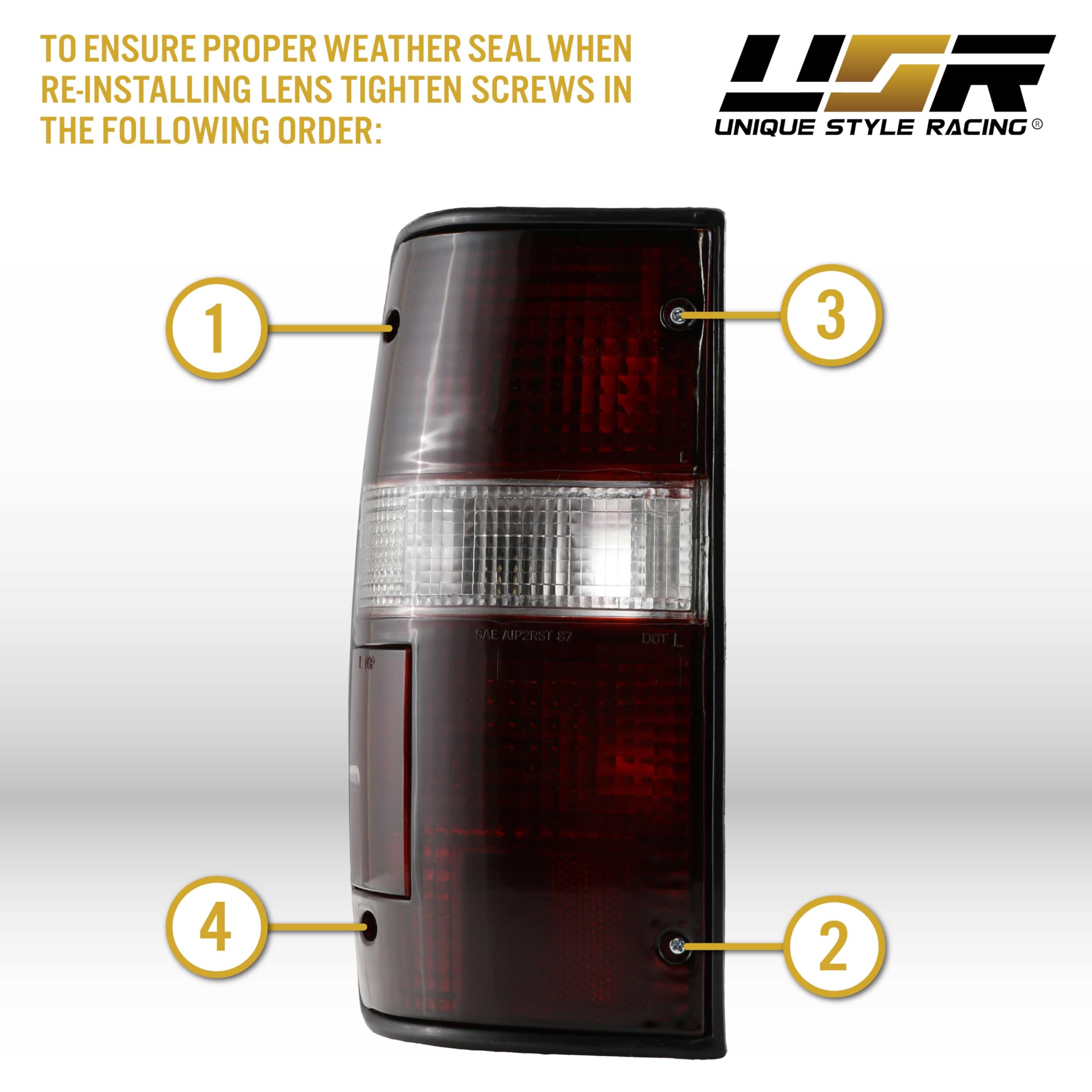Amazon.com: USR 89-95 Pick-up Smoked Tail Lamp – Replacement