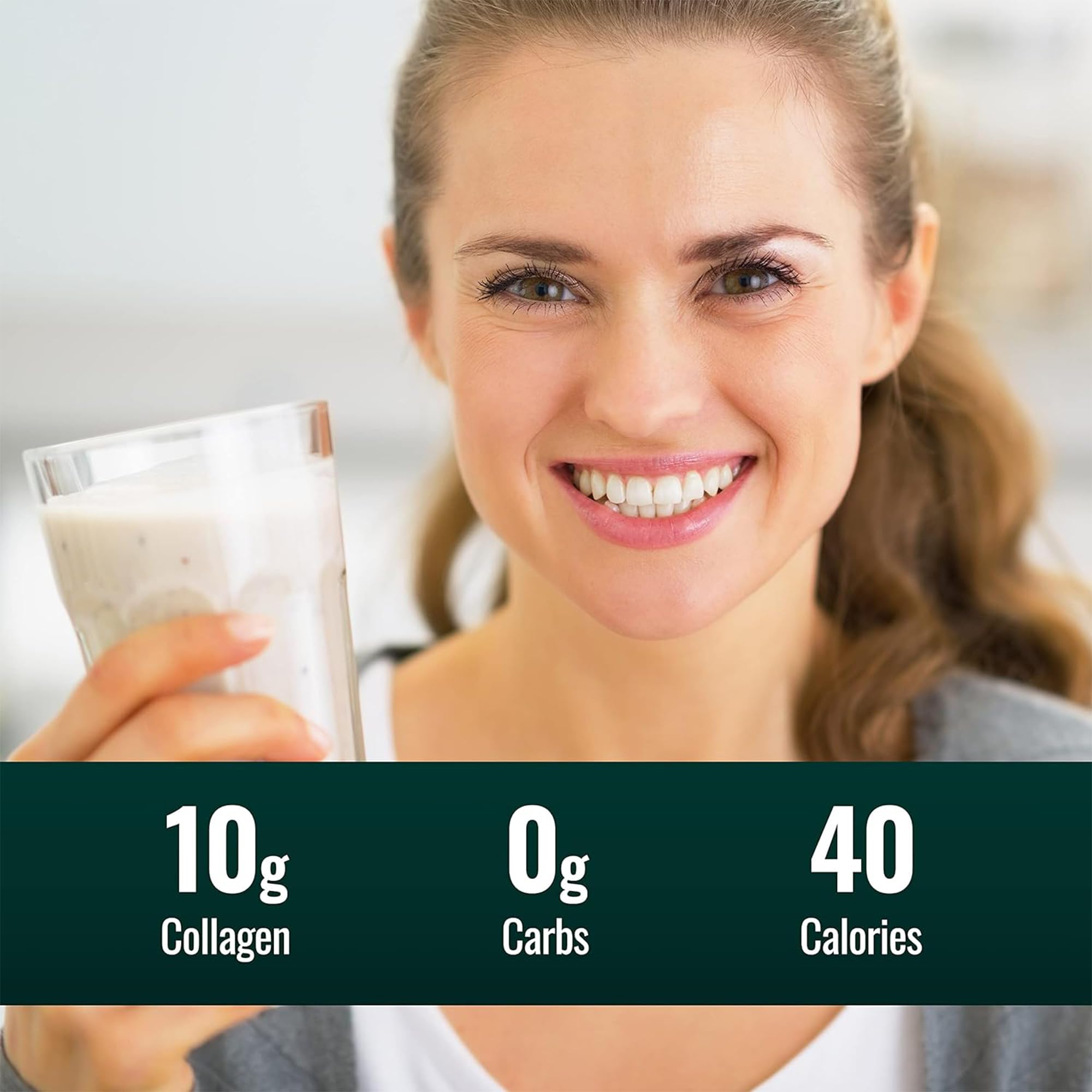 Natural Force Organic Clean Collagen Peptides Powder - USDA Certified Organic & Non-GMO, Keto & Paleo Certified - Hydrolyzed Type I & III Protein Powder with Essential Amino Acids, 15 Packets — Amazon image 7