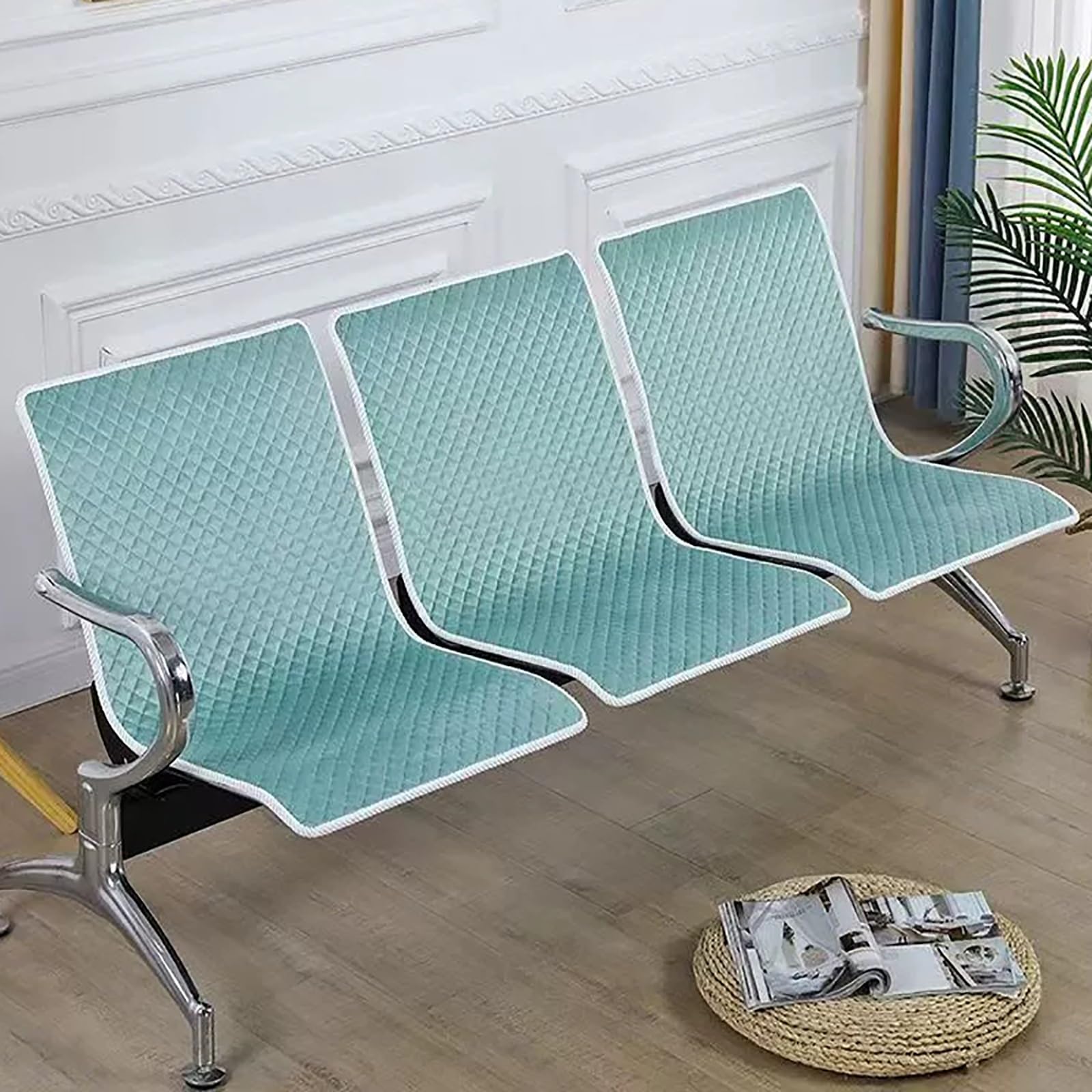 Coussins pour chaises de salle d'attente et bancs de bureau professionnels (Lot de 3)