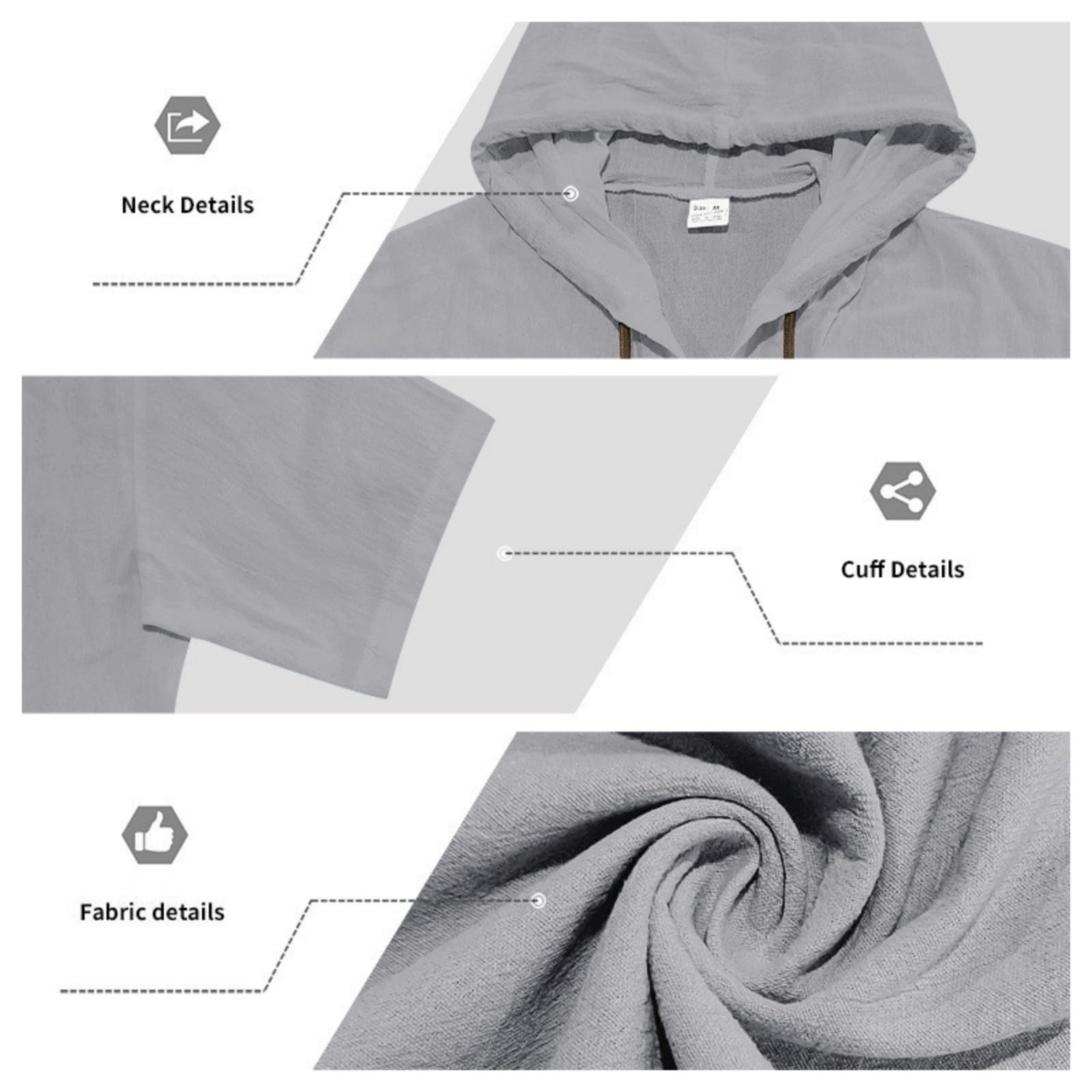 Tuta Uomo Completo Estiva Lino Morbido Completi Sportivi Traspiranti Larghi Camicia a Maniche E Pantaloncini Estiva Completo Vacanza Spiaggia Set Due Pezzi Eleganti Elastico Tuta Da Ginnastica