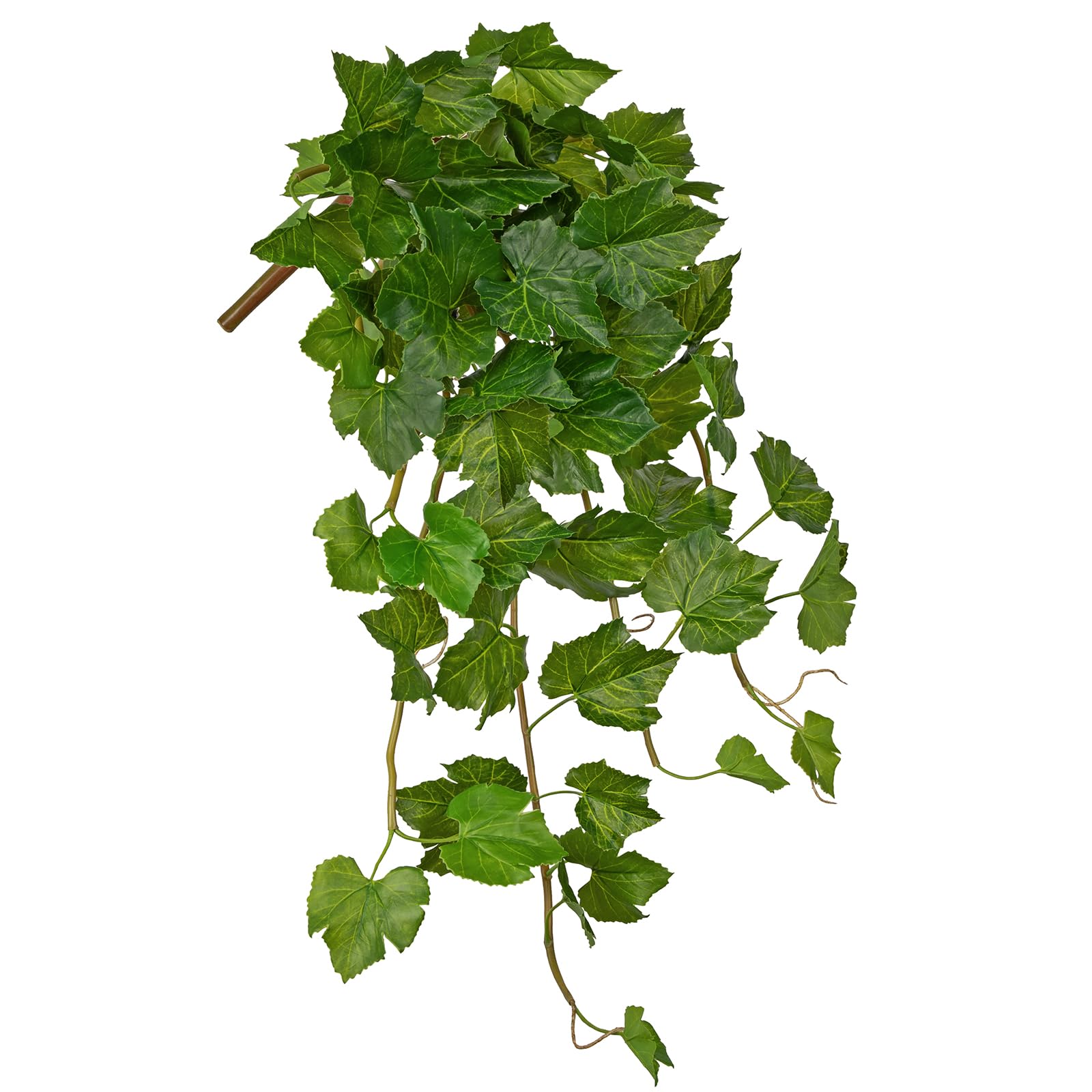 Briful 24" Artificial Hanging Plants Grape Leaf - Fake Trailing Grape Vine for Hanging Baskets, Balcony, Fence Decor, Decorative Fake Trailing Plants Indoor Outdoor