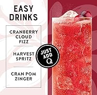 Vista 3 de Q Mixers Spritz de Arándano y Granada, Ideal para Cócteles y Mócteles - Hecho con Ingredientes Reales, Perfectamente Carbonatado y Menos Dulce - 20