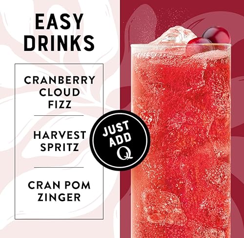 Miniatura 3 de Q Mixers Spritz de arándano y granada prémium - Mezclador de cóctel hecho con ingredientes reales, lata de 7.5 onzas, 24 unidades
