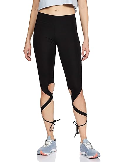 Zotikfit Women Ballerina Yoga Bandage Cropped Fitness Running Leggings Sports Tights -LEG161
