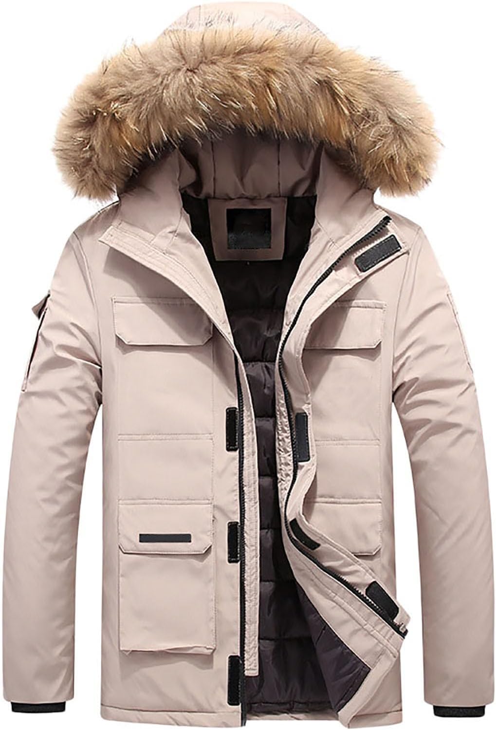 Winterjacke Herren Steppjacke | Winddicht & Warm | Daunenmantel Für Outdoor