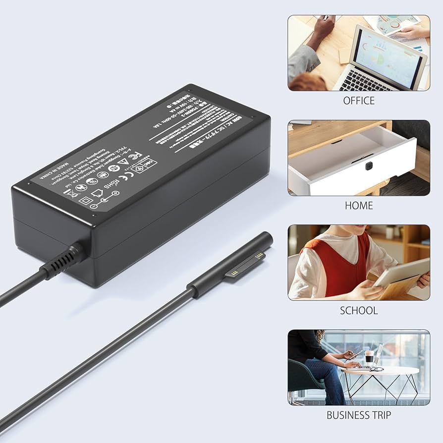 【動作良好・バッテリー良好】Surface Laptop ＋ACアダプタ付き Amazon.co.jp: Surface Pro 充電器 BTBSZ 65W 15V 4A Surface