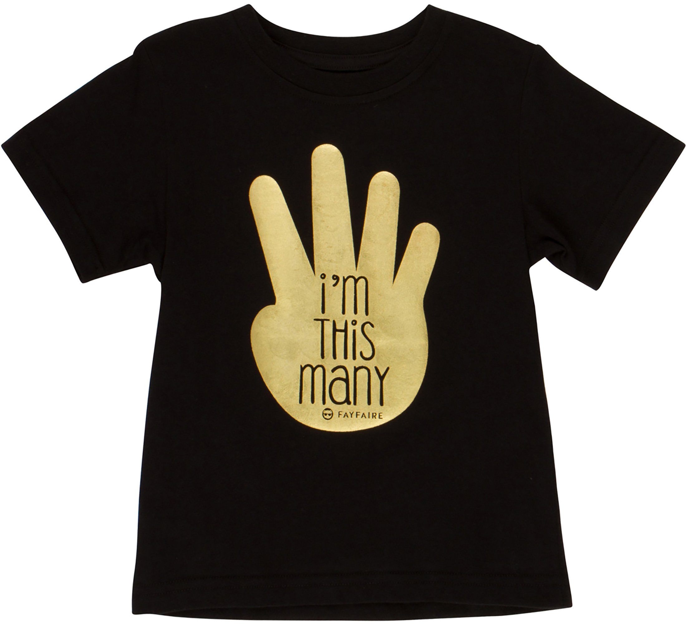 Fayfaire 4th Birthday Shirt Outfit: Boutique Quality Fourth Bday I’m This Many 4T