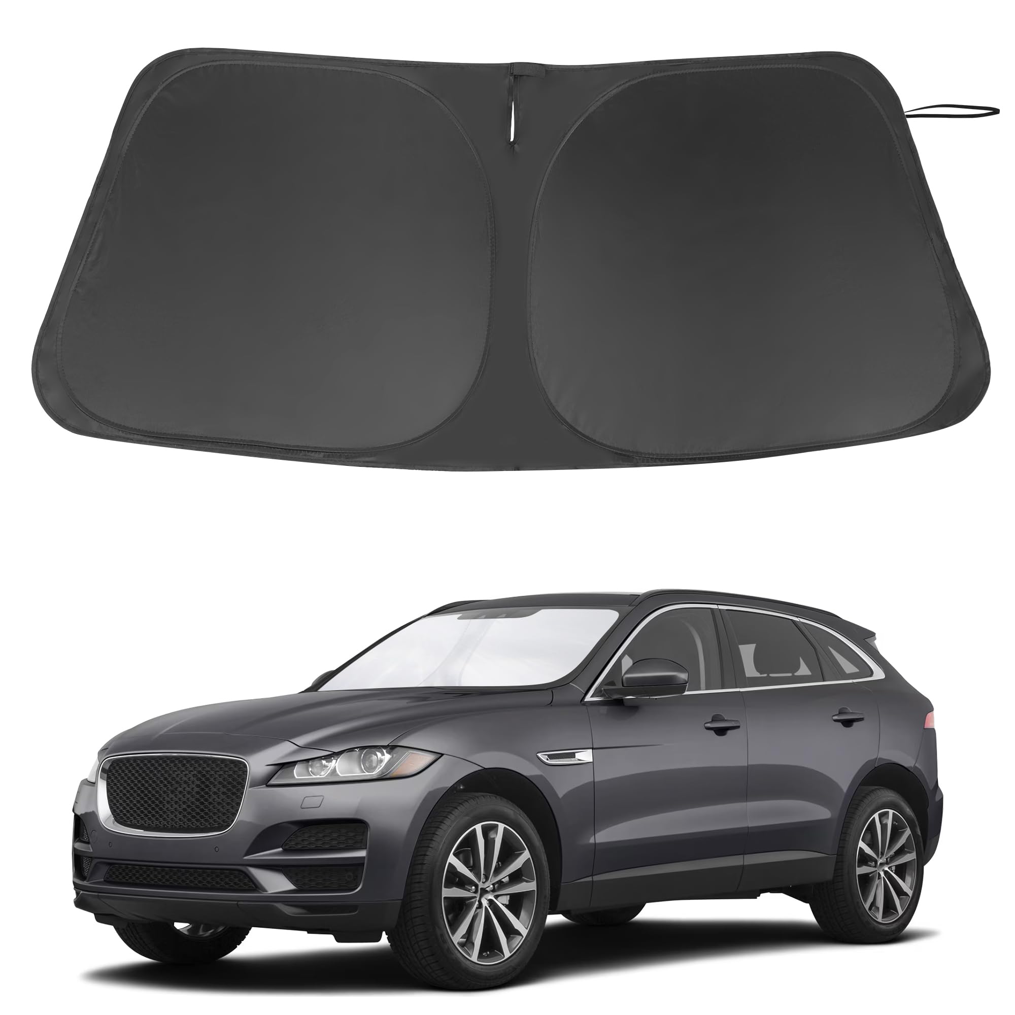 Windshield Sun Shade for 2016-2026 Jaguar F-Pace Accessories