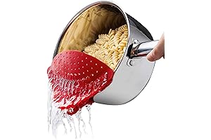 Clip & Drain - Clip-On Strainer for Pots and Pans