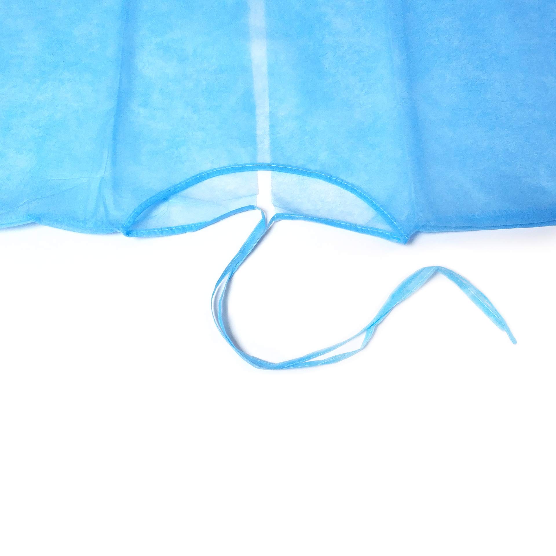 100 x cubrebata desechable médica repelente 25GSM – 100% polipropileno no tejido – Talla única CE – Bolsa de 10 unidades – Protección categoría I – Calidad profesional – Azul – DMM-EUROPE
