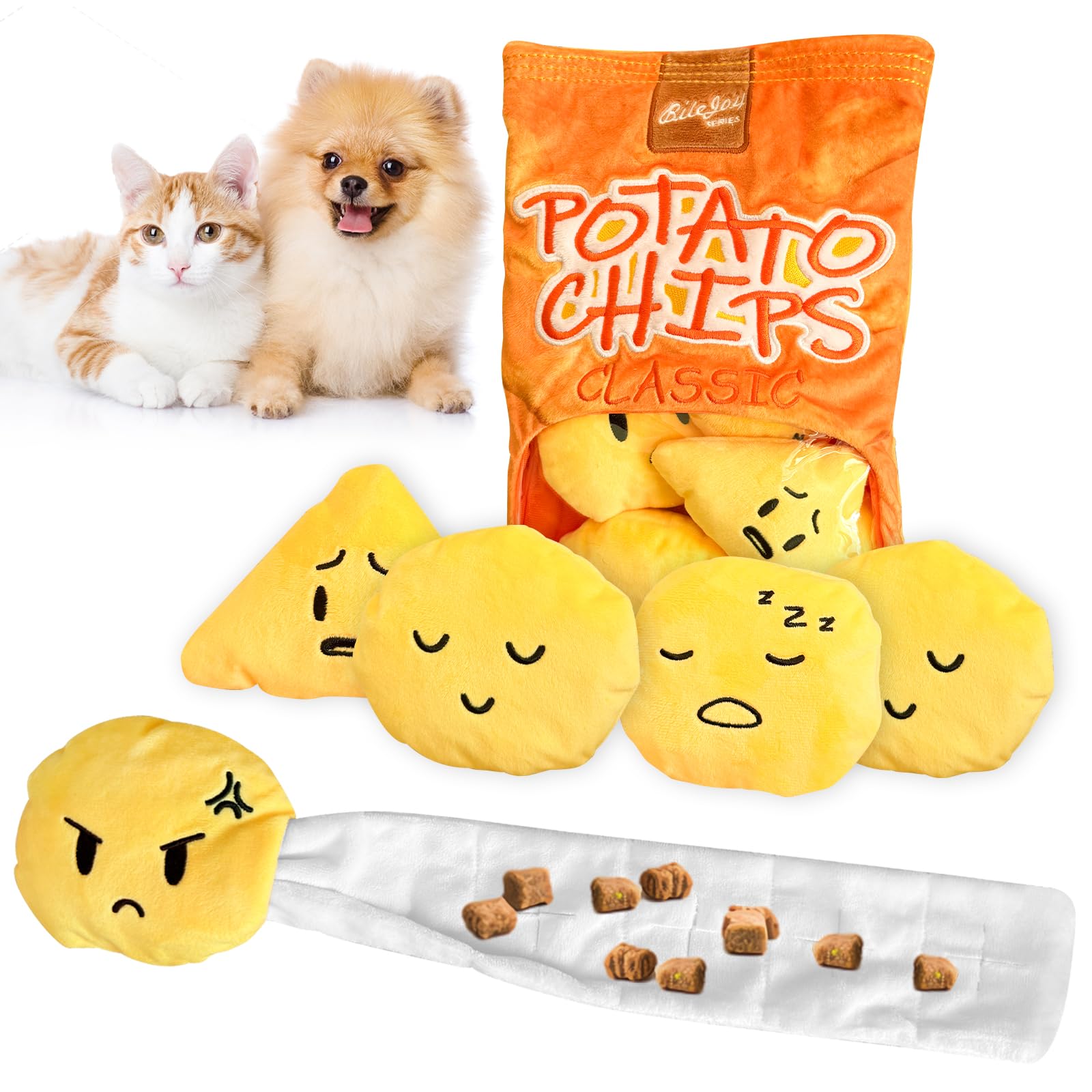 Alfombra Olfativa Perros Gatos Manta Olfativa Perro Juguete Interactivo | Con 6 Patatas Mini Alfombra Olfativa Perros Grandes Pequeños Medianos Licking Mat Perros Juguete Interactivo Mascota Regalo
