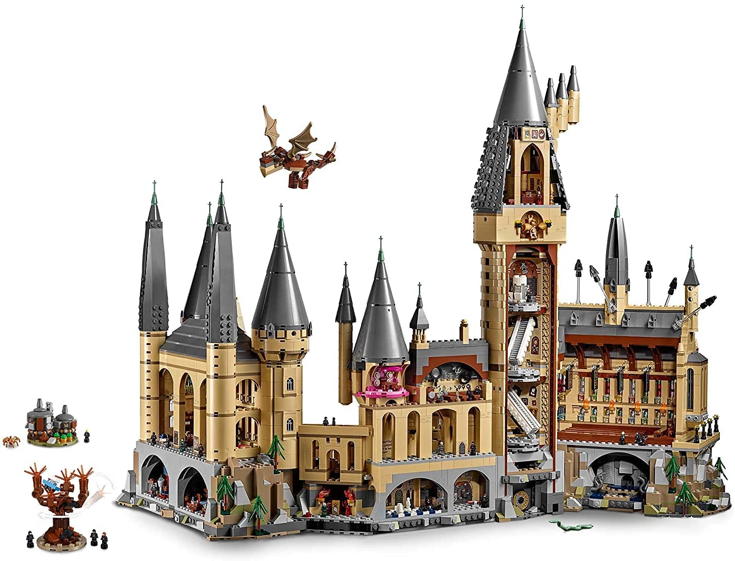 LEGO Harry Potter Zamek Hogwart 71043 | Model zamku, zestaw kolekcjonerski, prezent dla fana Harry’ego Pottera 16+, zestaw klocków konstrukcyjnych, 6020 elementów