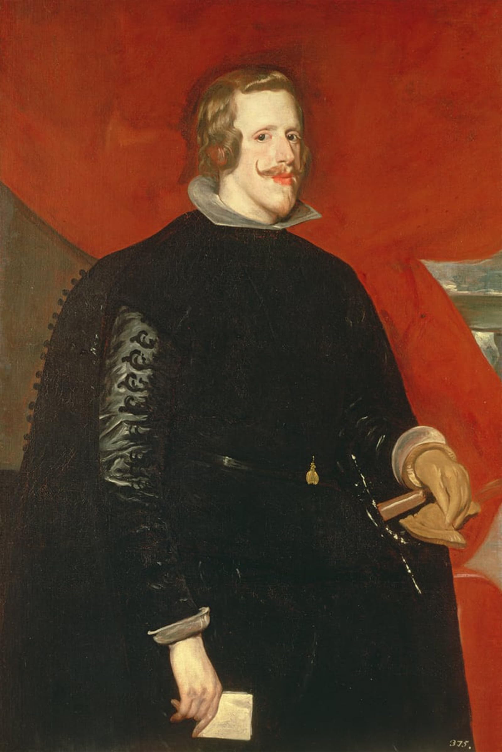 POSTERIIk Famous Animal Posters Vintage Picture King Iv of Spain by Diego Velázquez Modern Wall Decor for Home Decor 60x90cm