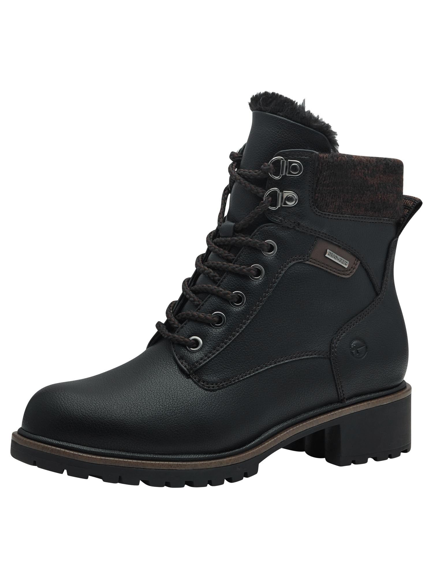Tamaris Women's Vegan Boots, black, 37 EU