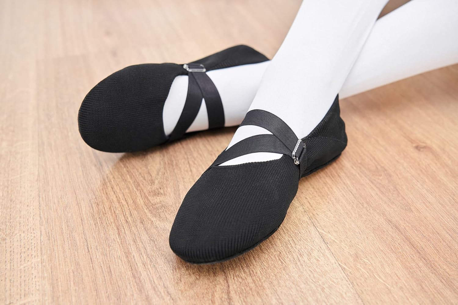 SANGEESON Ballet Shoes for Women(Leather Full Sole, Arch Support, Breathable), Jazz Shoes, Ballerina Shoes, Dance Shoes Women for Beginner - Image 2