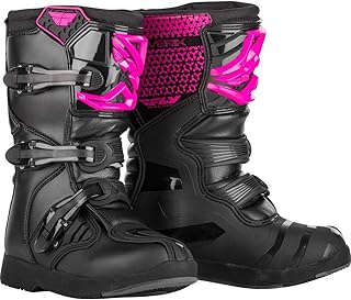 FLY Racing Maverik Boots for Motocross, Off-road, and ATV riding (SZ 01,PINK/BLACK)