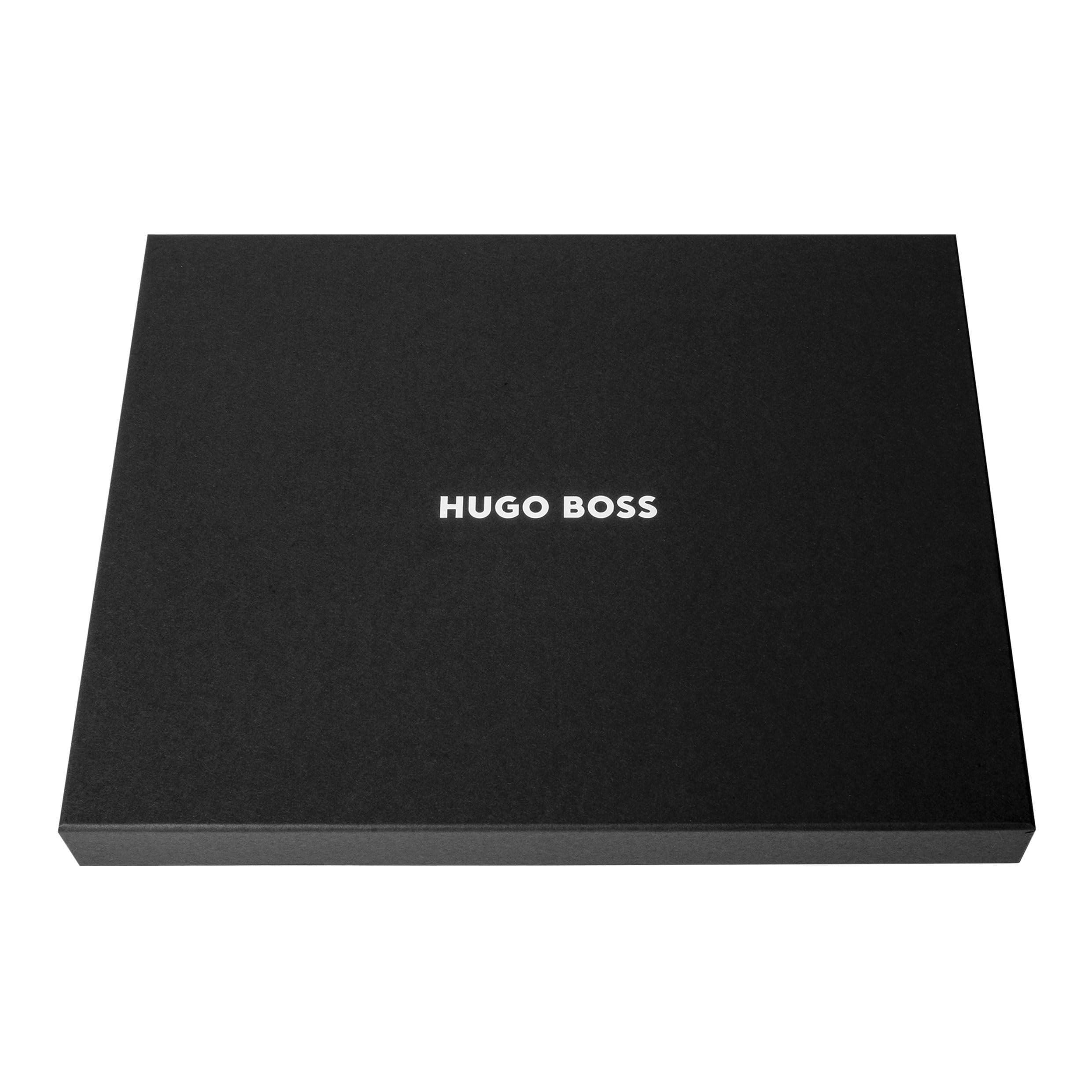 Hugo Boss Cartellina Rigata Nero A4