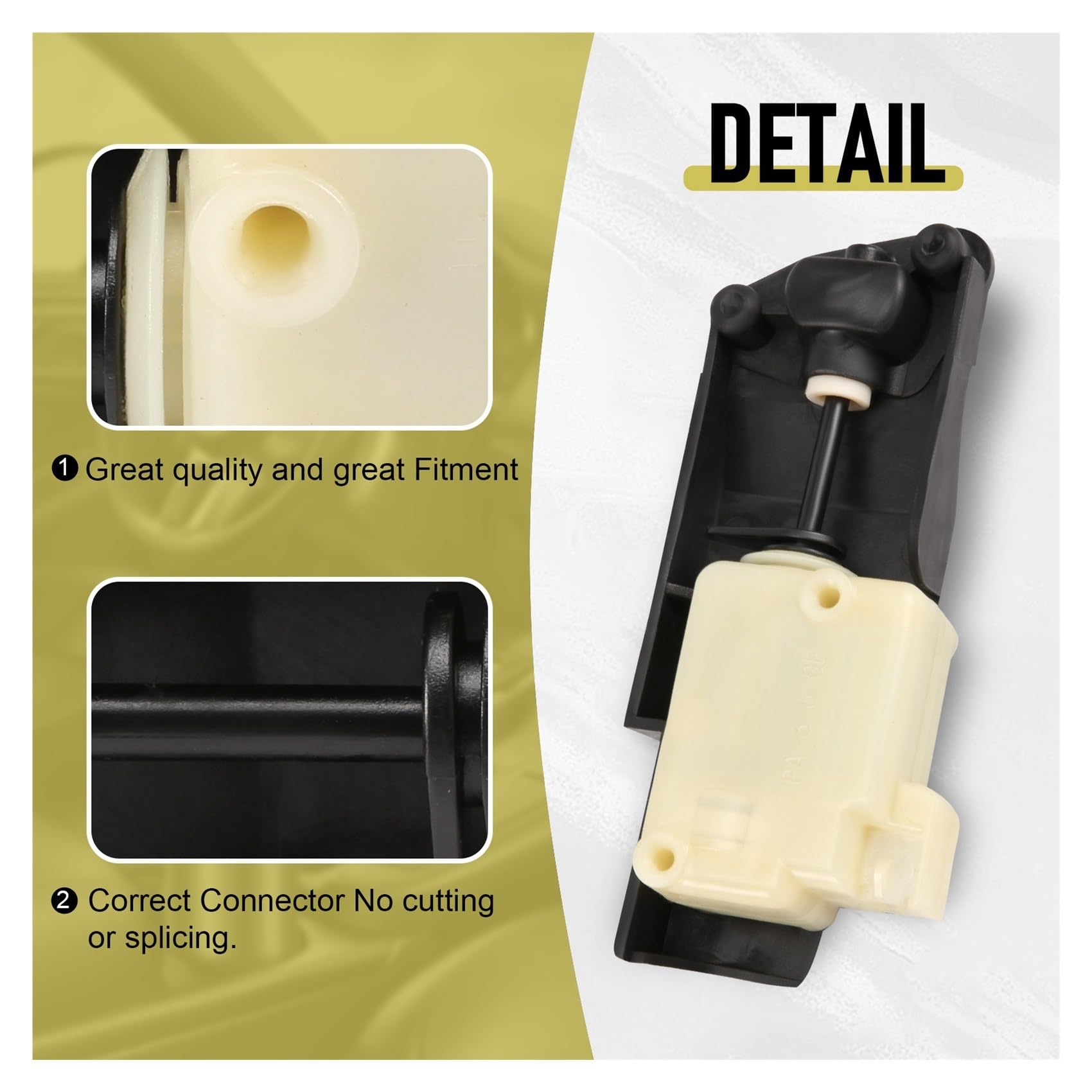 Bouchon de porte d'essence Bouchon Réservoir Moteur Solénoïde Volet Remplissage Serrure Porte De Carburant De Voiture Pour V70 S60 S80 XC70 XC90 9483311 30716837 30612856
