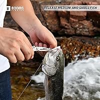 Vista 4 de Booms Fishing H01 Pequeños Alicates De Pesca Tijeras Cortadores De Trenza De Acero Inoxidable Ligero Herramientas De Pesca De Anillo Dividido