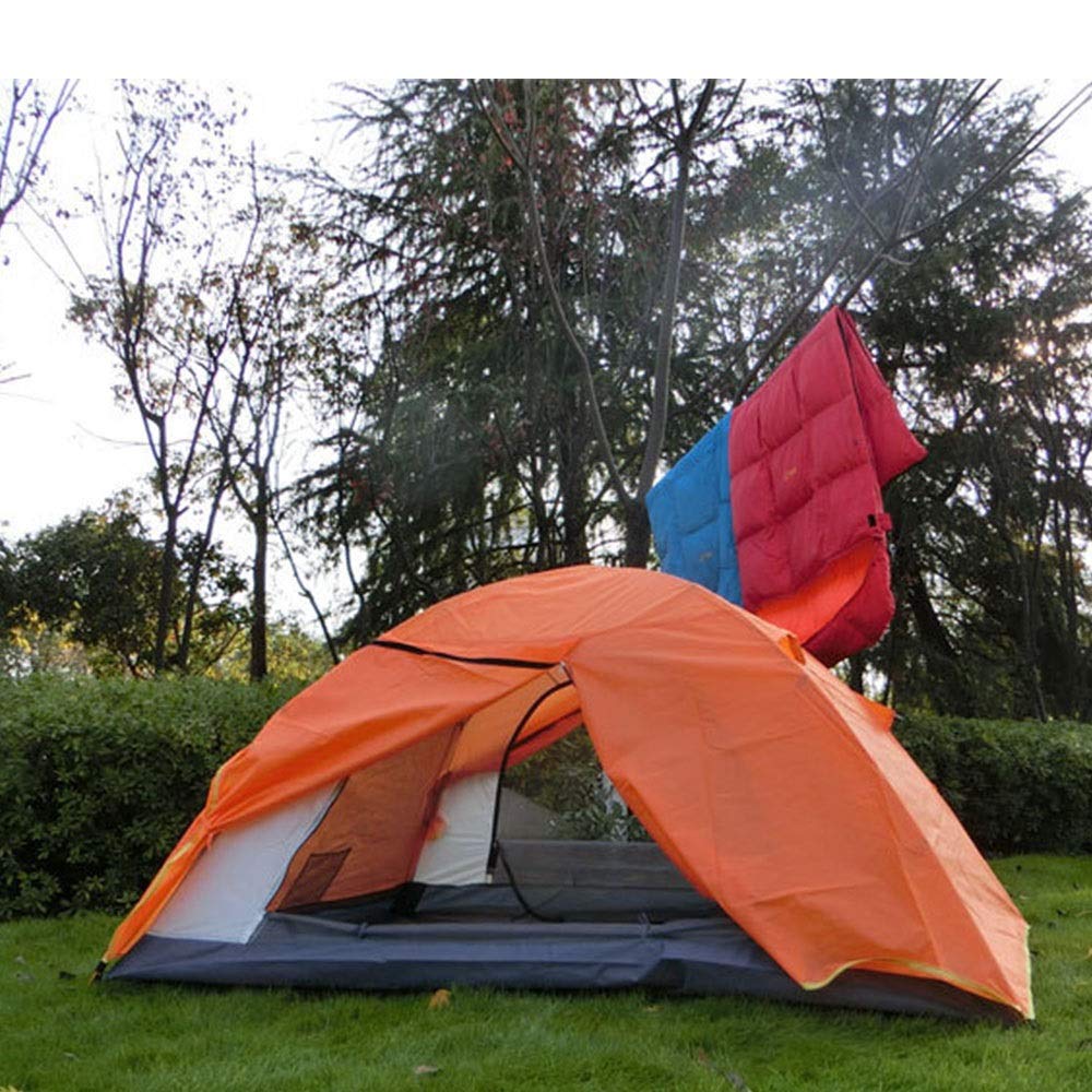 HO-TBO Zelt Aluminium Pole Zelt Großhandel Outdoor Double Double Double Door Regenschutz Camping Camping Bauen Ultraleichtflugzeuge im Freienzelt Outdoor-Camping Wind- und Schattierungs Sport & Freizeit