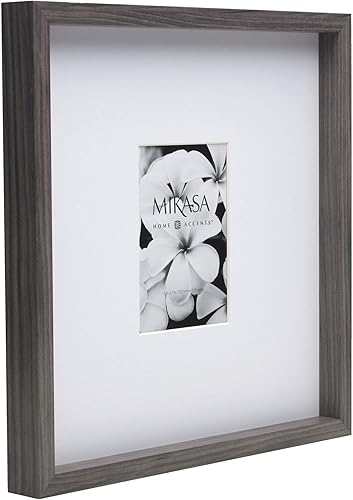 Miniatura 7 de Mikasa Marco para galería de 16 x 16 pulgadas para fotos sin paspartú, foto de 5 x 7 pulgadas con paspartú, paspartú biselado de 0.079 in, pantalla